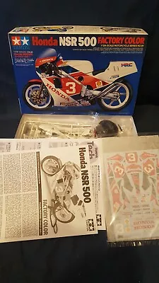 Tamiya 14099 Honda Nsr 500 Motor Bike Kit 1/12th Scale New Appears Comp Boxed • £21.50