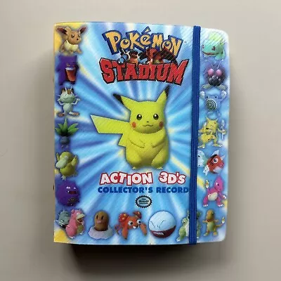 Pokemon Stadium Action 3D's Collectors Record 51/51 Complete Set + Meowth • $199