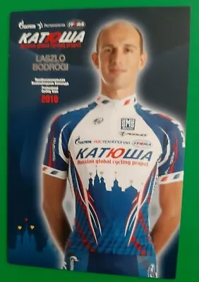 CYCLING Cycling Card LASZLO BODROGI Team TEAM KATUSHA 2010 • $2.12