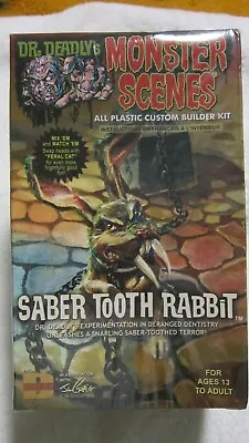 Dr. Deadlys Monster Scenes Saber Tooth Rabbit Model Kit • $75