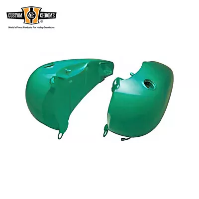 Motorcycle 6gal 6 Gallon Flatside Gas Fuel Tank Fit For Harley Fat Bob  • $233.09