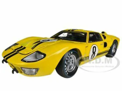 1966 Ford Gt-40 Mk Ii #8 Yellow 1/18 Diecast Model Car Shelby Collectibles Sc417 • $66.99