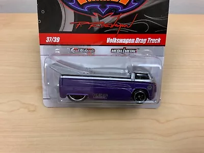 2010 Hot Wheels Phil’s Garage Purple Volkswagen Drag Truck MONMC Read • $9.99