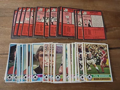 Topps Red Backed Football Cards 1977 Nos 1-200 - VGC! - Pick The Cards You Need • £0.99