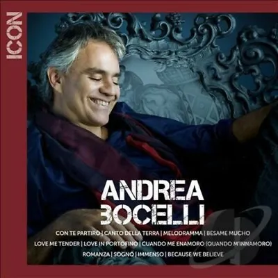 ANDREA BOCELLI - Icon - Greatest Hits CD • $5.95