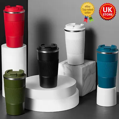 £6.69 • Buy 510ML Stainless Steel Thermal Leakproof Insulated Coffee Travel Mug Cup Flask