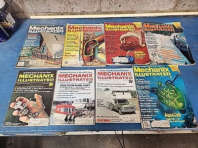 8 Vintage Mechanix Illustrated Magazine  1970 78 79 Cars And More • $11.47