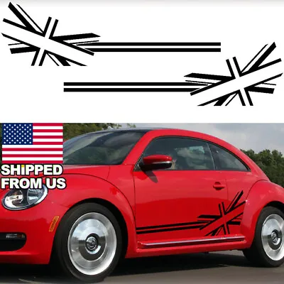 69 X19  Britain Element Car Side Decal Stickers For VW Beetle MINI Cooper Etc • $20.99