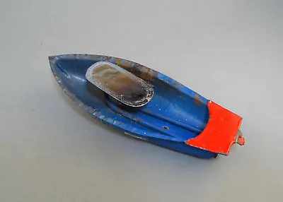£42.69 • Buy Rare Old  Boat Tin Toy Steam Pop Butt Boat East Europe 1950's