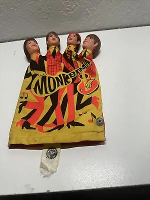 Vintage Mattel 1966 ~ The Monkees ~ Talking Hand Puppet ~ Does Not Work • $79.99