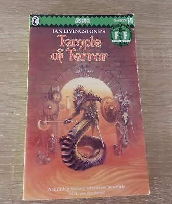 Fighting Fantasy Temple Of Terror #14  Ian Livingstone 1st Edition  1985 - Vgc • $18