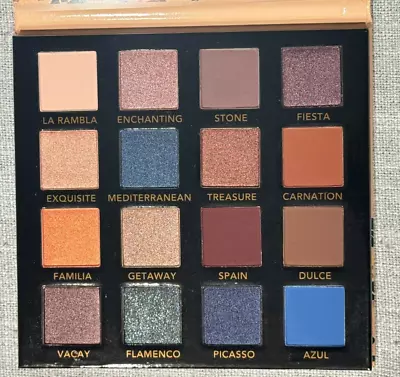 Eyeshadow Palette 16-pan BH Cosmetics Beautiful In Barcelona - Authentic • $10