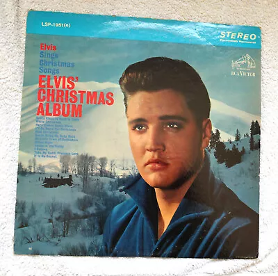 Elvis Sings Christmas Songs – Elvis' Christmas Album (Vinyl) LPM-1951  MONAURAL  • $19.99