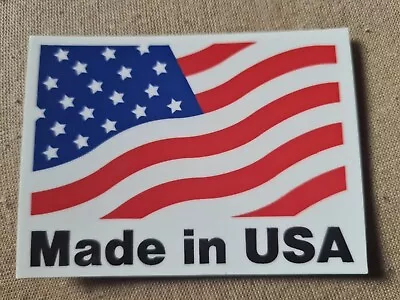  Made In The USA  Sticker Decal Vinyl @made Made In America UV @ FREE SHIP • $1.99