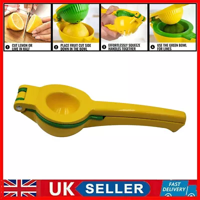 Orange Lemon Fruit Juicer Manual Juicer Squeezer Hand Press Machine Kitchen Home • £4.85