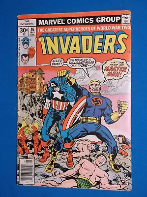 THE INVADERS # 16 - VG 4.0 - HITLER APPEARANCE - 1st JULIA KOENG APPEARANCE • £4.95