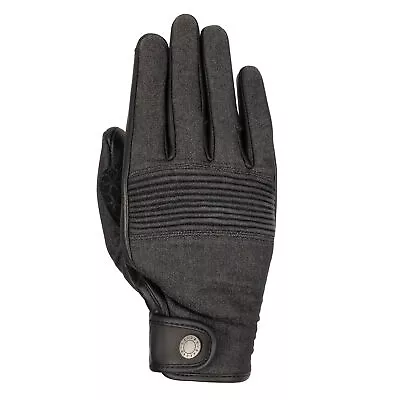 Oxford Kickback Ladies Motorcycle Motorbike Textile Gloves Charcoal Grey • £39.99