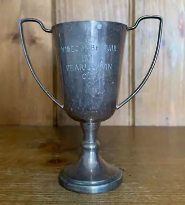 1971 Widecombe Horse Fair Vintage Silver Plate Trophy Loving Cup Trophies • $34.83