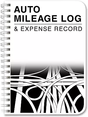 Mileage Log Book/Auto Mileage Expense Record Notebook For Taxes - 126 Pages • $20.68