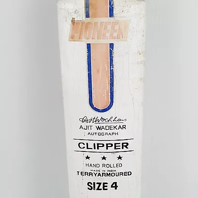 Vintage PIONEER Clipper Cricket Bat Junior Size 4 Collectable Ajit Wadekar • $19.95