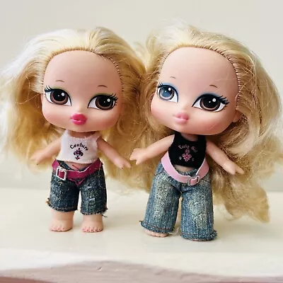 Baby Babyz Bratz Dolls Twiinz - Krysta & Lela - Hair Flair 2 Twins Bundle Set • £14.99