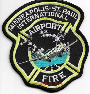 Airport - Minneapolis-St. Paul Int'l. Airport Fire MN (4  X 4.5 ) Fire Patch • $4.35