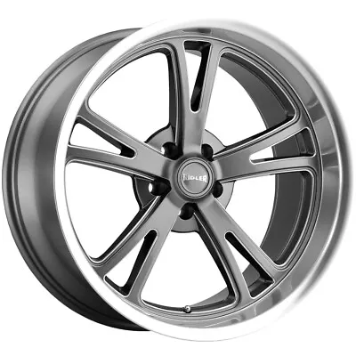 Ridler 606 17x7 5x4.75  +0mm Gunmetal Wheel Rim 17  Inch • $189.99