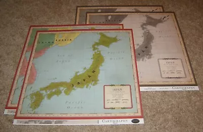 Carta Bella 12x12 Double Sided Scrapbook Papers(4) ~ Travel Map.....Japan • $2.99