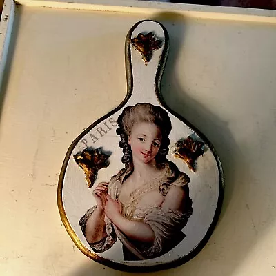 French Decor Marie Antoinette Wood Plaque • $12