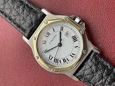 £1399 • Buy Cartier Santos 30mm Two Tone, Automatic, Reference 2966.