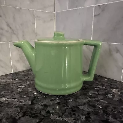 Vintage Hall Pottery Light Green Individual Teapot • $25