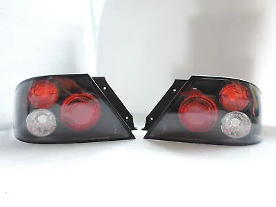 2002 2003 Mitsubishi Lancer ES OZ Rally LS Tail Lights Black Lamp New 02 03  • $199