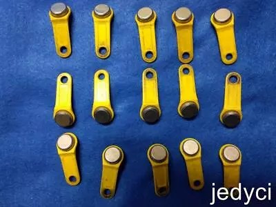 $1 • Buy Exaktime System Jobclock Job Clock Ibutton Yellow Keytabs ~ Yellow Color ~ Used
