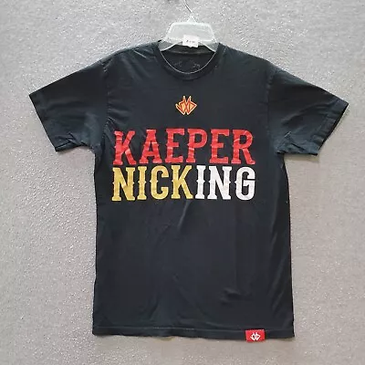 Colin Kaepernick Men T-Shirt Small Black Kaeper Nicking Graphic Collabo Series • $11.14