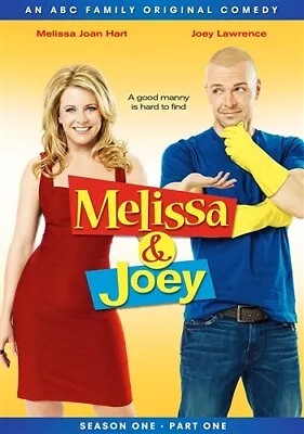 MELISSA & JOEY TV SERIES SEASON ONE 1 PART ONE 1 DVD 12 Episodes Cut UPC Barcode • $9.98