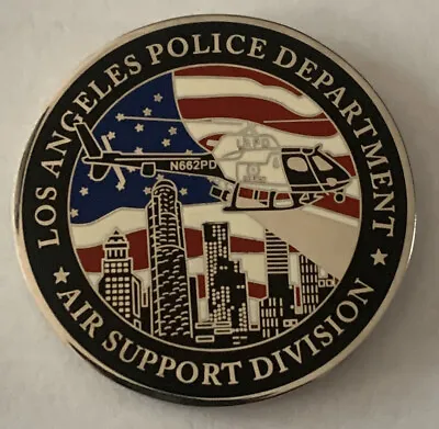 LAPD Los Angeles Police Department ASD Air Support Division V2 Challenge Coin • $19.99