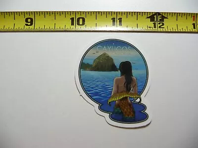 California Cayucos Mermaid Decal Sticker Pride State • $2.74