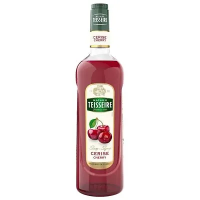 Teisseire Cherry Syrup 70cl Flavoured Cocktail Ingredients & Syrups Soft Drinks • £11.99