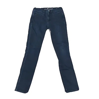 Anthroplogie Womens Jeans Size 27 Made In Heaven Black Skinny • £28.93