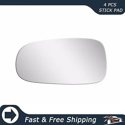 Replace Mirror Glass For 2003-2009 Saab 9-3 9-5 Driver Side Left Flat W/Adhesive • $13.68