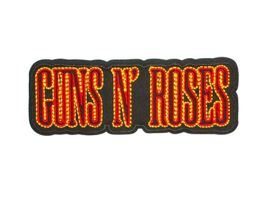 £2.70 • Buy Guns N Roses Iron On Sew Embroidered Patch Collectable Rock Metal Band Music