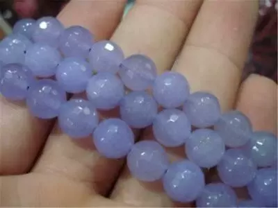 6/8mm Faceted Purple Alexandrite Gems Round Beads 15'' AAA ##QF373 • $3.99
