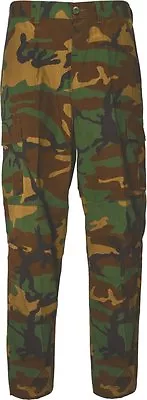   Lot Of 12 Wholesale Woodland Camo Mens Light Weight Bdu Pants Choose Your Size • $279.99