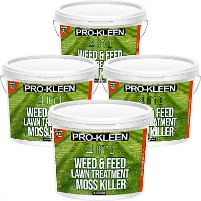 ProKleen Weed & Lawn Feed Moss Killer Treatment Grass Iron Fertiliser NPK 10KG • £34.95