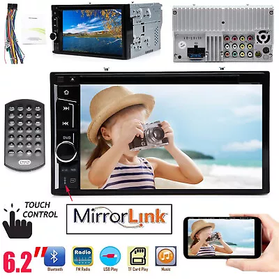 For JEEP CHRYSLER DODGE Car CD DVD Touchscreen Radio Bluetooth Stereo HD Player • $82.30