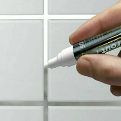 £2.49 • Buy Grout Pen Anti-mould Whitener Revives Restores Tile Kitchen Bathroom Marker
