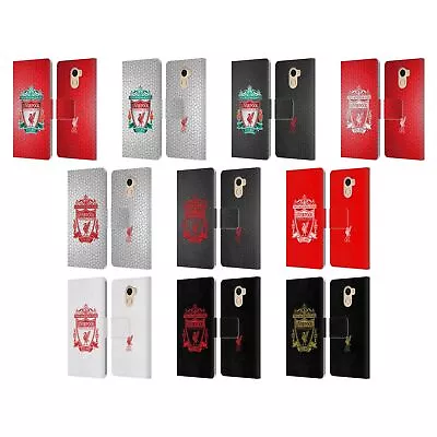 Liverpool Fc Lfc Crest 2 Pu Leather Book Wallet Case For Wileyfox & Essential • $17.55