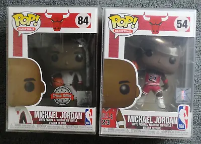 Lot Of 2 Funko Pop Basketball MICHAEL JORDON #54 & #84 Special Edition • $39.99