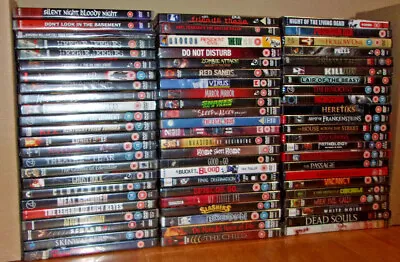 DVD Horror Movie Selection (DVD) Pick Your Own Bundle *Up To 40% OFF* New/Sealed • £3.99