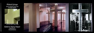 $29.97 • Buy 1993 Robert Longo Cross When Heaven And Hell Change Places Vintage Print Ad